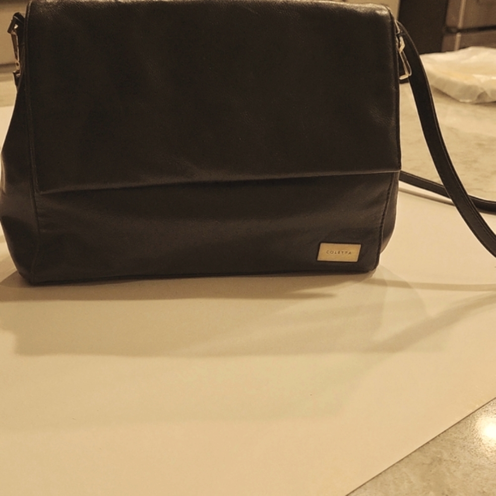 Coletta Black small shoulder bag